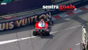 Διέλυσε τη Ferrari του ο Λεκλέρ – Κόκκινη σημαία στο Μονακό λόγω… ασφάλτου.